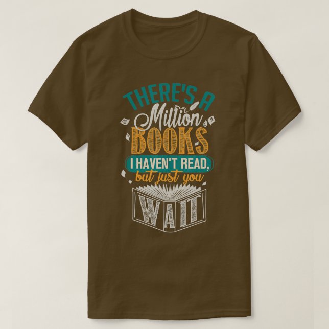 Camiseta Hay un millón de libros que no he leído (Diseño del anverso)
