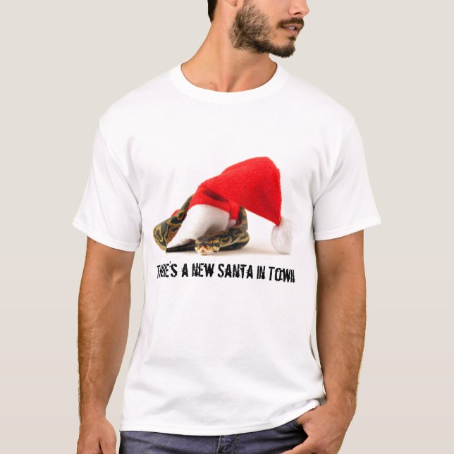 Camiseta Hay un nuevo Santa en ciudad (Anverso)