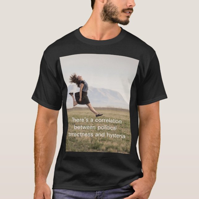 Camiseta Hay una correlación (Anverso)