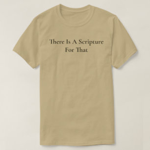 Camiseta Hay Una Escritura Para Esa Tan Cristiano