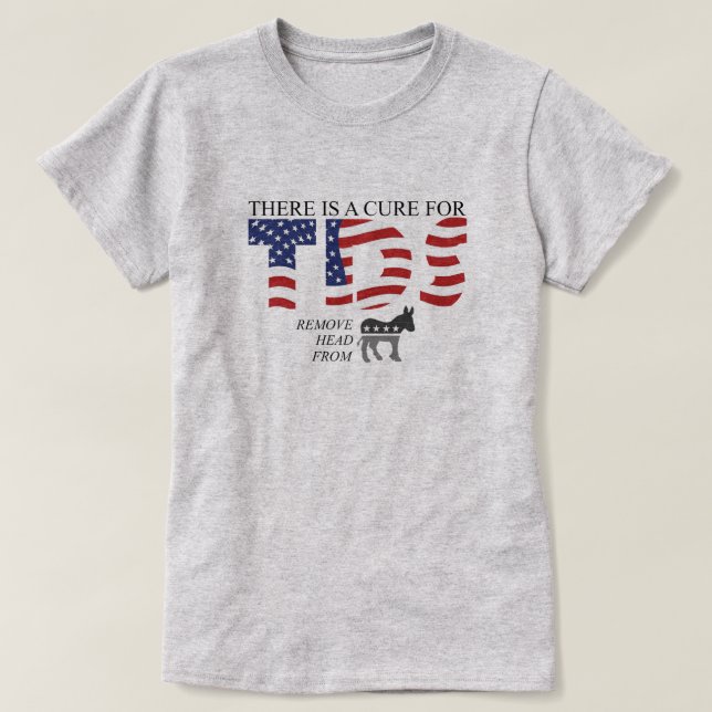 Camiseta Hay una parodia de la cura (Diseño del anverso)