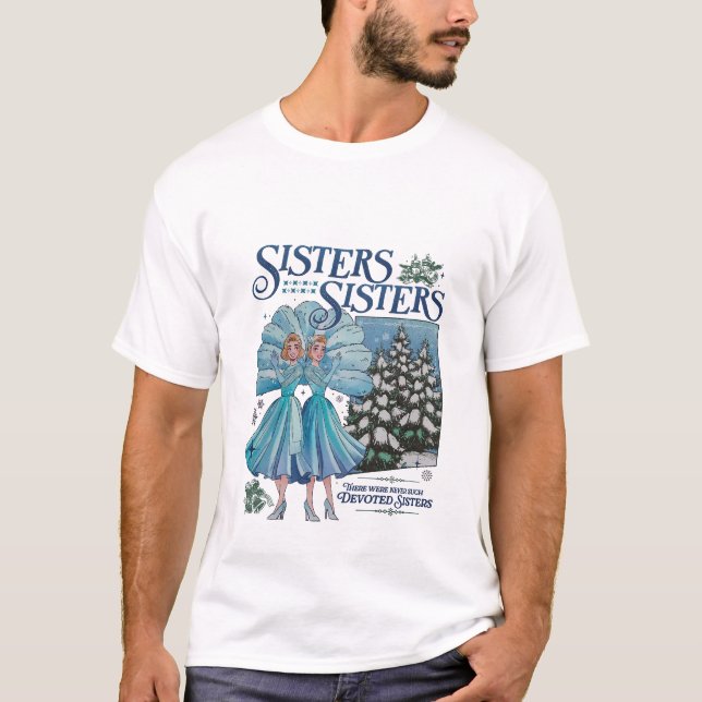 Camiseta Haynes Sisters White Navidad Movie (Anverso)