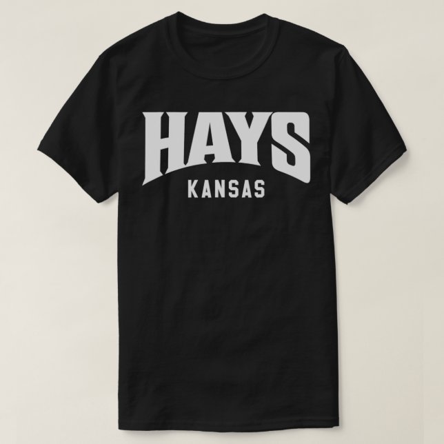 Camiseta Hays Kansas (Diseño del anverso)