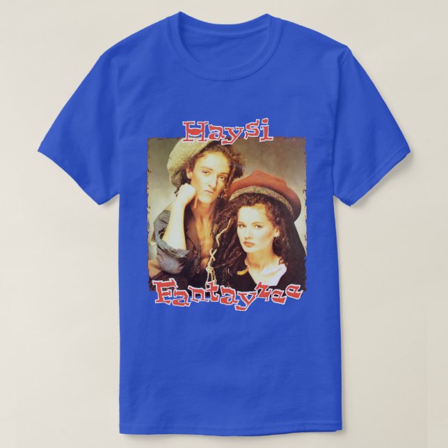 Camiseta Haysi Fantayzee (Diseño del anverso)