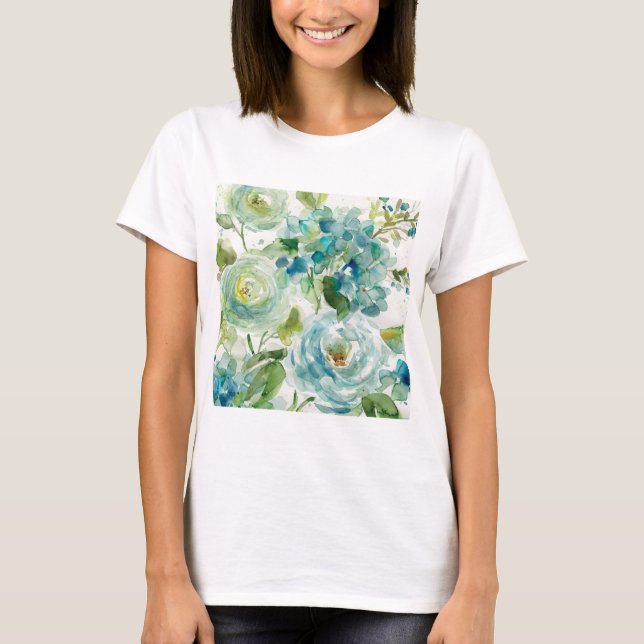 Camiseta HAZ06 acuarela fresca Floral.tif (Anverso)