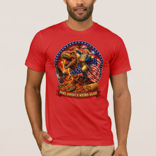 Camiseta Haz América Extraña de Nuevo Patriótica