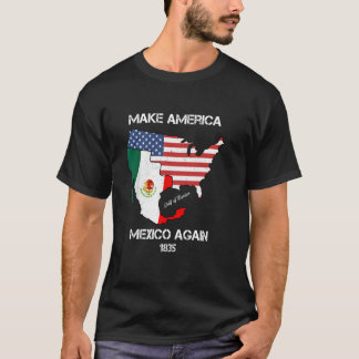 Camiseta Haz América México De Nuevo Orgullo Mexicano Diver