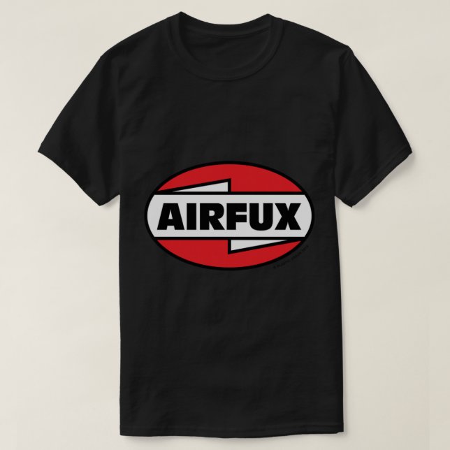 Camiseta Haz amigos en el show de Telford con el AIRFUX ! (Diseño del anverso)