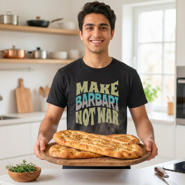 Camiseta Haz Barbari No Guerra | Pan Persa