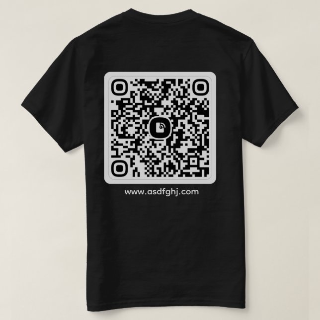 Camiseta Haz crecer tu negocio  (Reverso del diseño)