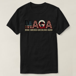 Camiseta Haz de América Groenlandia de nuevo 