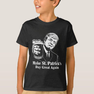 Camiseta Haz de nuevo genial el día de San Patricio Leprech