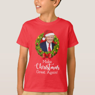 Camiseta Haz de nuevo grande la Navidad Trump MAGA regalo d