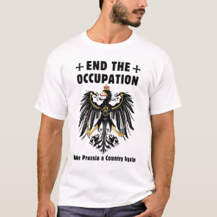 Camiseta Haz de Prusia un país de nuevo Nacionalista Anti-O