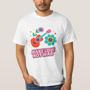 Camiseta Haz el amor no la guerra