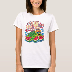 Camiseta Haz El Arrastre De Sandía, arrastre de sandía, vaq