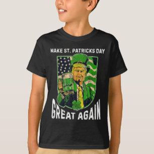Camiseta Haz el día de San Patricio grande de nuevo diverti