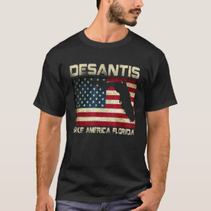 Camiseta Haz Estados Unidos Florida, DeSantis 2024 Vinta el
