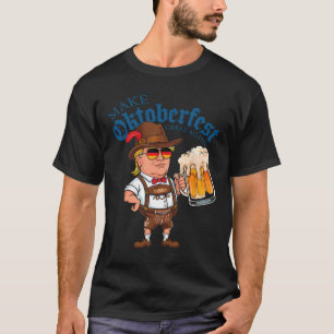 Camiseta Haz grande de nuevo divertido festival de cerveza