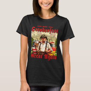 Camiseta Haz Grande Otra Vez Trump Cerveza Alemana Partido