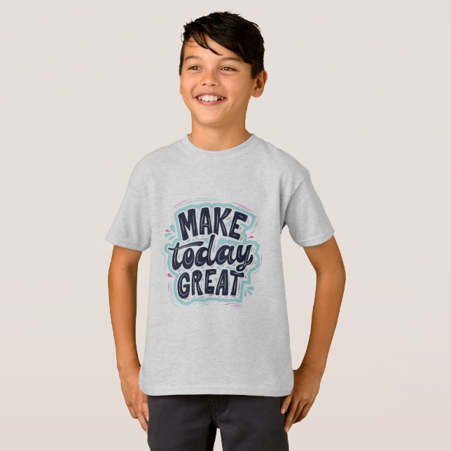 Camiseta Haz Hoy Genial (Anverso completo)