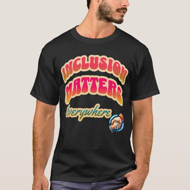 Camiseta Haz la diferencia a tu alrededor y extiende el amo (Anverso)