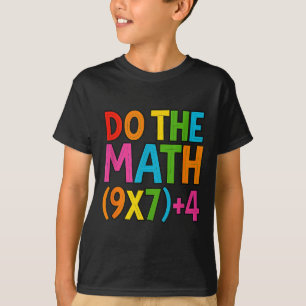 Camiseta Haz las cuentas 67 Meme 6 7 Divertido Seis Siete