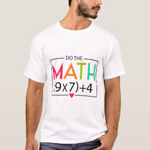 Camiseta Haz Las Cuentas 67 Meme Divertido Seis Siete Hombr