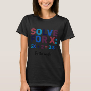 Camiseta Haz Las Matemáticas 67 Meme Divertido Seis Siete,