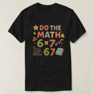 Camiseta Haz Las Matemáticas – Diseño Kawaii de Aula de Mod