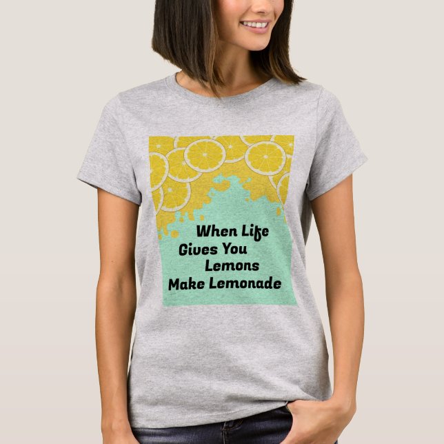Camiseta Haz Limonada (Anverso)