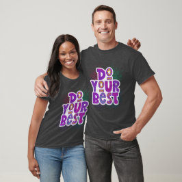 Camiseta Haz lo mejor que puedas