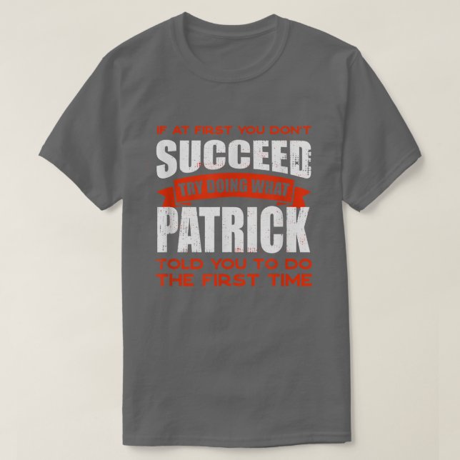Camiseta Haz lo que Patrick te dijo que hicieras amigos par (Diseño del anverso)