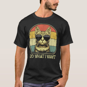 Camiseta Haz Lo Que Quiero Que Gato Gatito Vintage Mi Amo G
