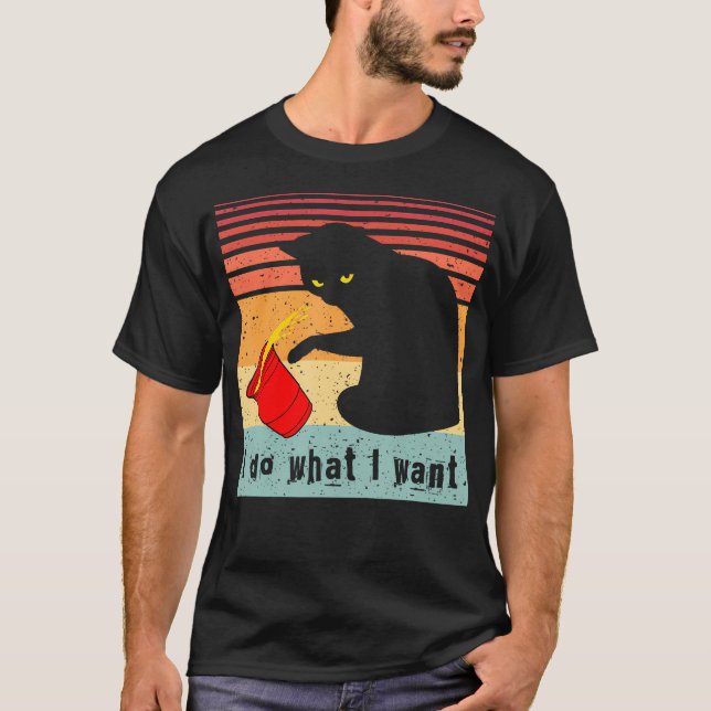 Camiseta Haz Lo Que Quiero Que Sea Gracioso La Copa Roja De (Anverso)