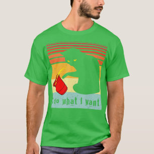 Camiseta Haz Lo Que Quiero Que Sea Gracioso La Copa Roja De