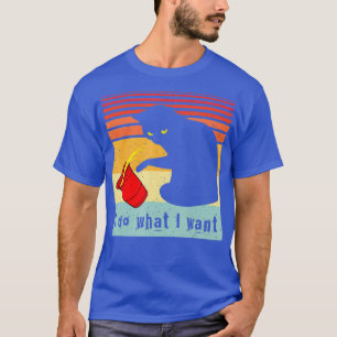 Camiseta Haz Lo Que Quiero Que Sea Gracioso La Copa Roja De