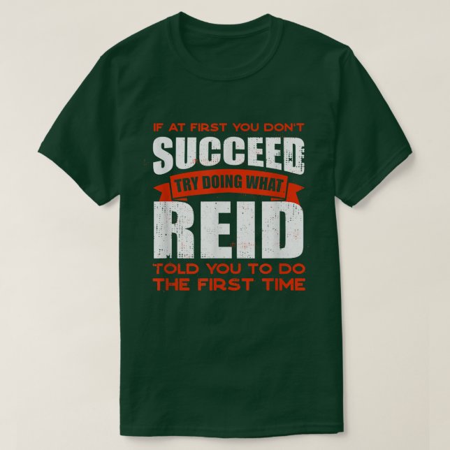 Camiseta Haz lo que Reid te dijo que hicieras amigos que ll (Diseño del anverso)