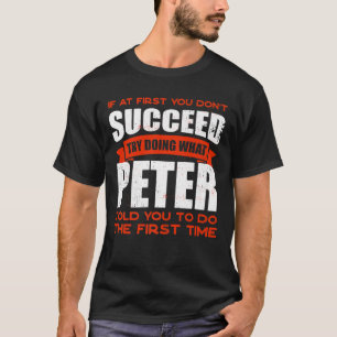 Camiseta Haz lo que te dijo Peter, amigos que llamaran a Bu