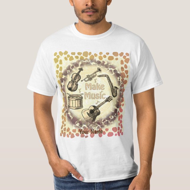 Camiseta Haz Música  (Anverso)