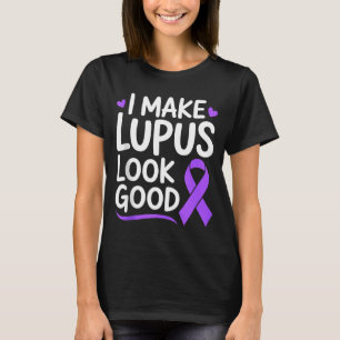 Camiseta Haz que el lupus se vea bien cinta de conciencia s