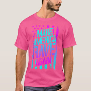 Camiseta Haz que Estados Unidos vuelva a correr Techno Fest