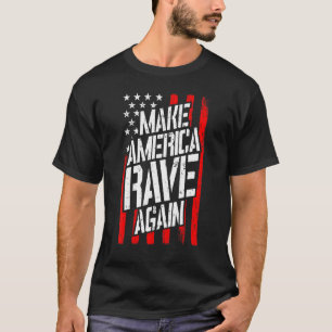 Camiseta Haz que Estados Unidos vuelva a correr Techno Fest