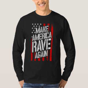 Camiseta Haz que Estados Unidos vuelva a correr Techno Fest