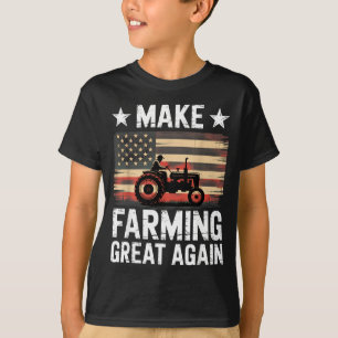 Camiseta Haz que la agricultura vuelva a ser grandiosa Orgu