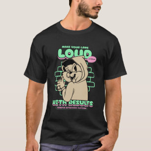 Camiseta Haz que tu carril sea ruidoso con resultados