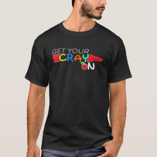 Camiseta Haz Que Tu Cray Esté Orgulloso Profesor Dibuja Art
