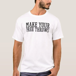 Camiseta Haz que tu equipo de baloncesto sea libre Funny Pa