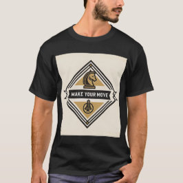 Camiseta Haz Tu Movimiento – Diseño de Pieza de Ajedrez