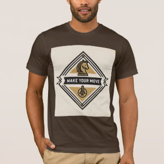 Camiseta Haz Tu Movimiento – Diseño de Pieza de Ajedrez